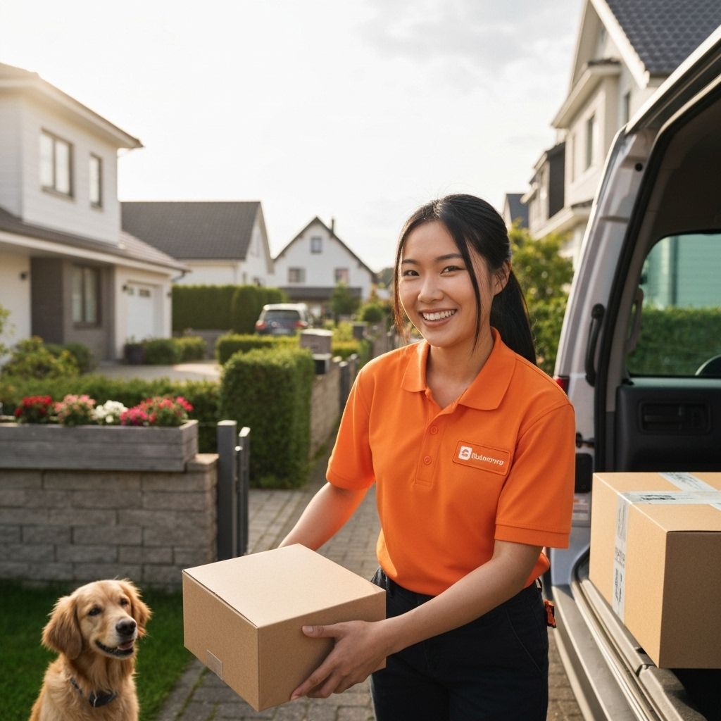 宅配案件 - 大手宅配業者の配送